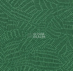 Линолеум Forbo Sarlon Graphic 19dB 408T4319 dark green doodle фото 1 | FLOORDEALER